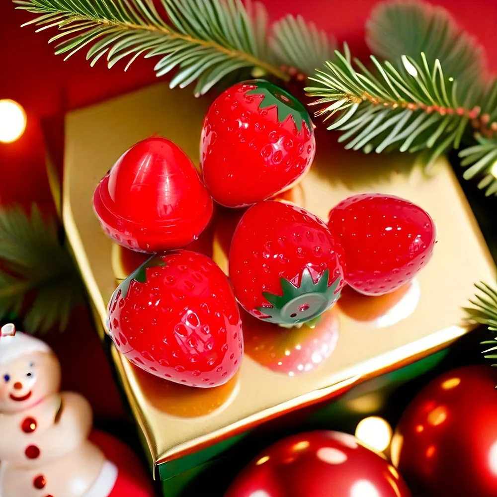 ポータブルフルーツバーム,24ユニット,ベリーピーチ,天然式,脱水,クリアリバーム,女の子の唇のケア用保湿剤