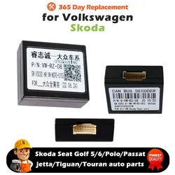 Mais novo elevador VW-RZ-08 VW-RZ-58 caixa canbus para android volkswagen skoda assento golf 5/6/polo/passat/jetta/tiguan/turan peças de automóvel