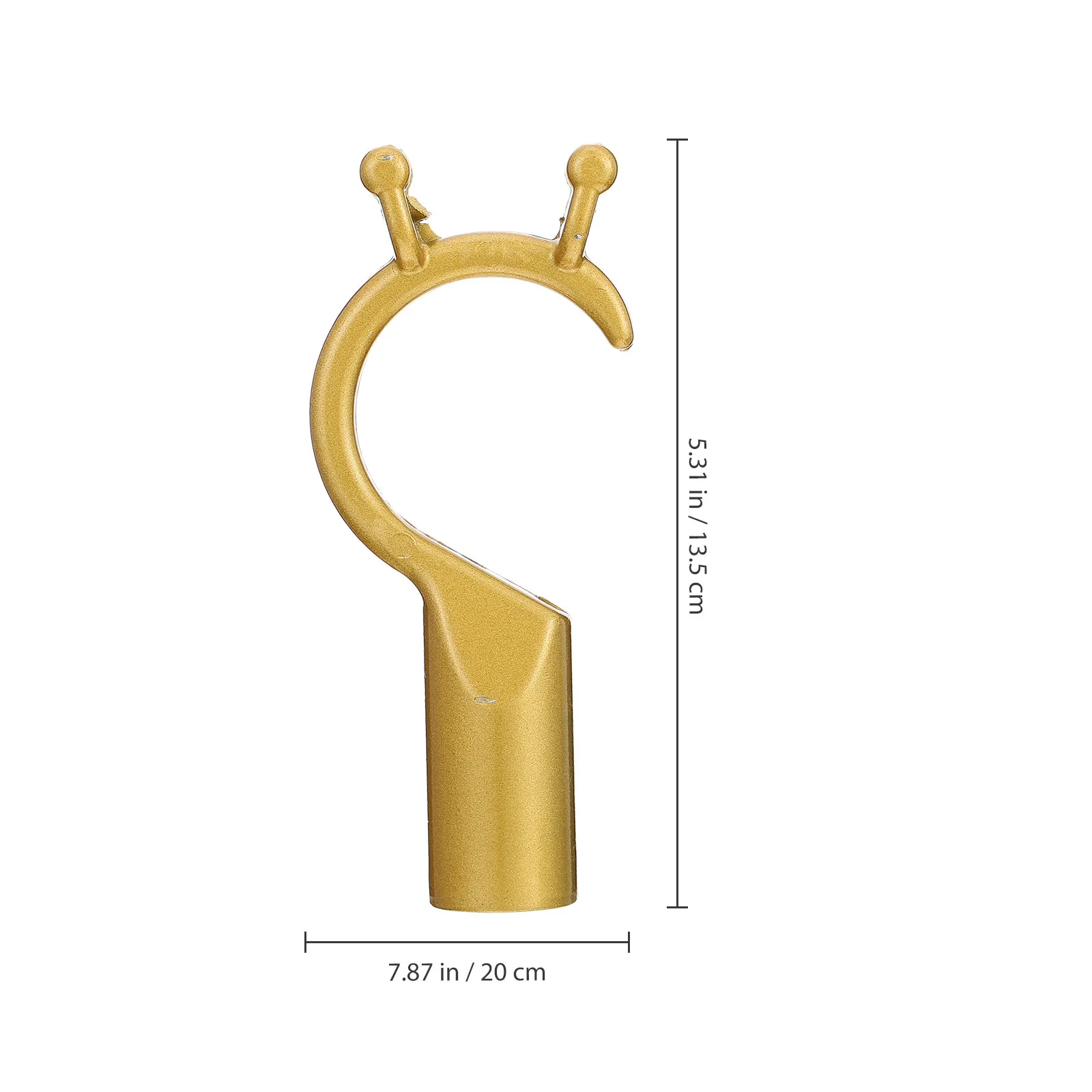 4Pcs Household Clothes Pole Head Exquisite Craftsmanship Strong Bearing Capacity Easy Installation Clothes Fetching Pole Head
