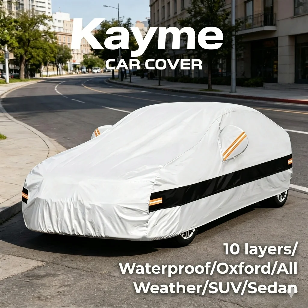 kayme-10-layer-car-cover-all-weather-100-waterproof-outdoor-car-covers-rain-snow-uv-dust-protection-for-sedan-suv-hattchback