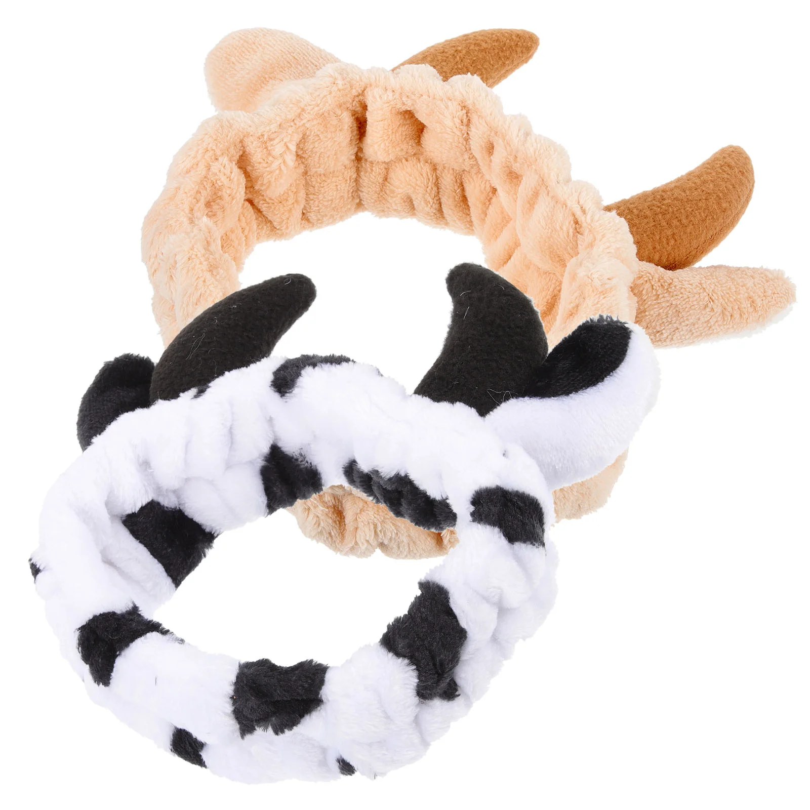 

2 Pcs Animal Face Wash and Hair Bundle Comfortable Headband Make up Cute Fixing Skin Care Flannel Practical