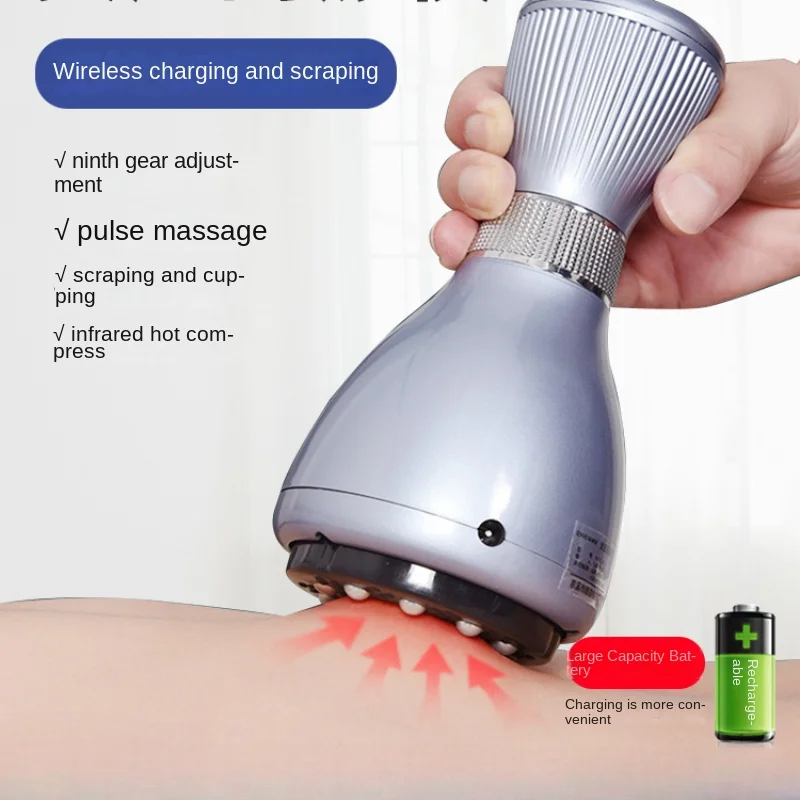 

Dredging Meridian Household Heating Massage Electric Meridian Pulse Scraping Cupping