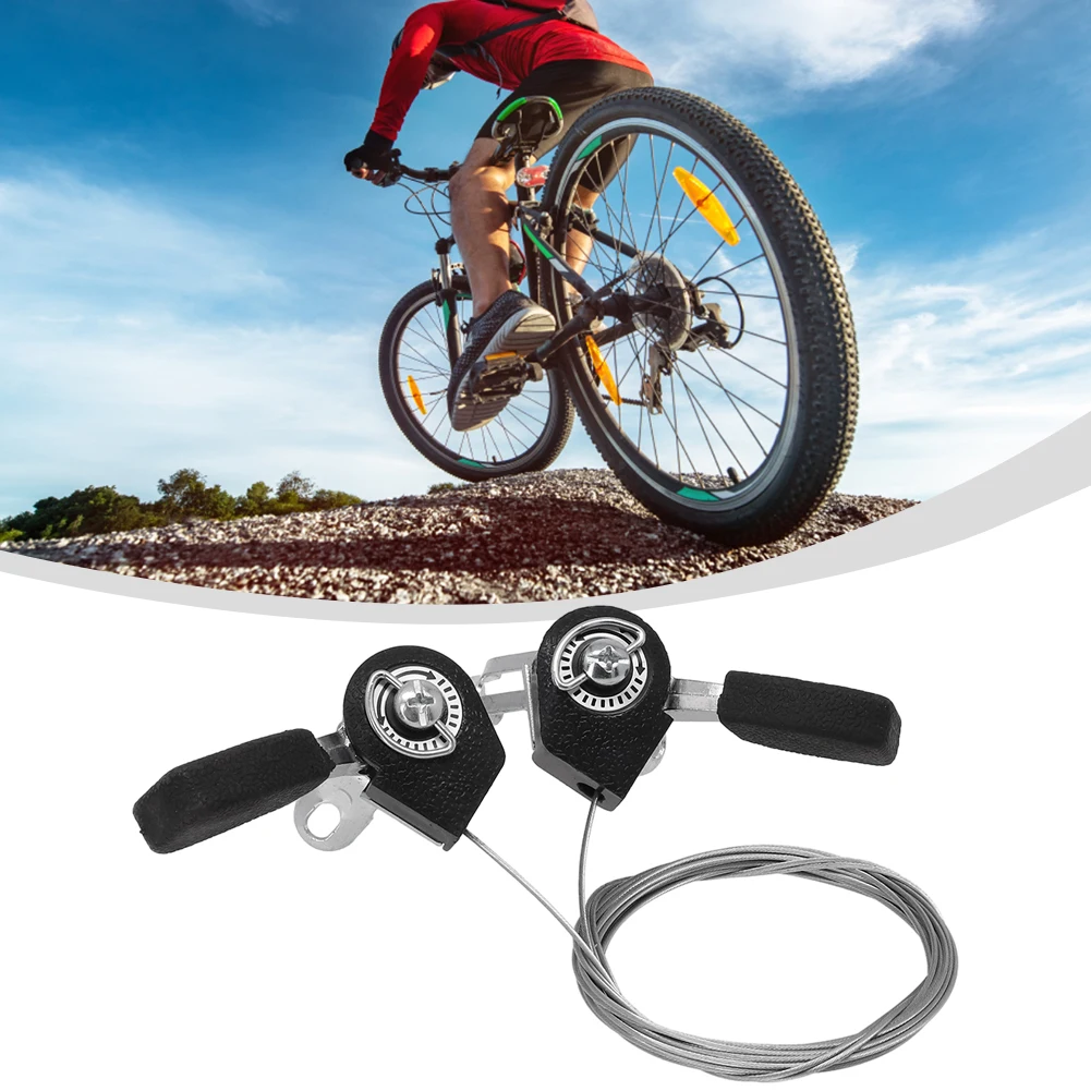 Bicycle Derailleur Bike Thumb Shifters Shifter Levers Bike Mountain Bike Thumb-tap 3x6/3x7 New Practical Useful