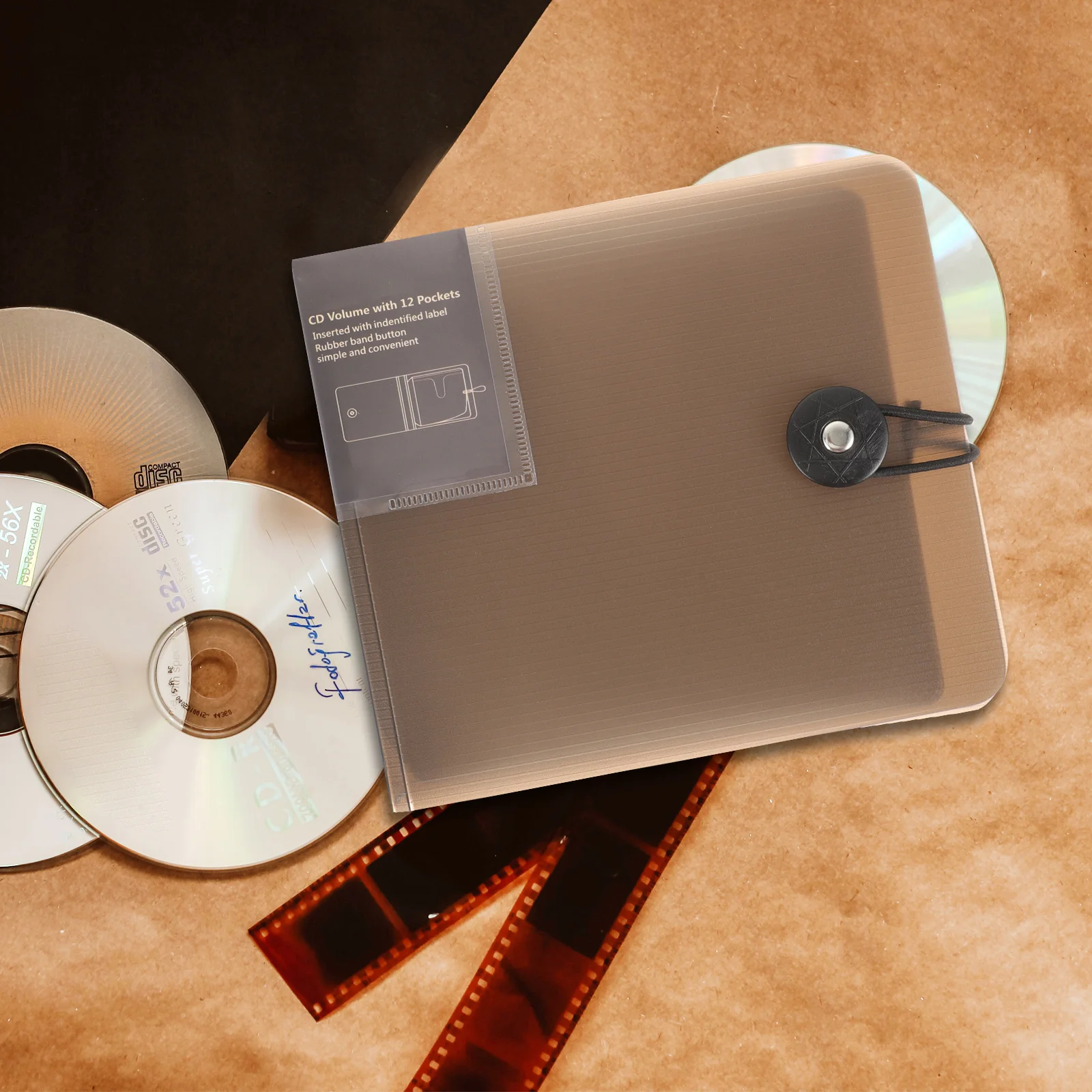 

Storage Book Lightweight Dvd Case For Car Portable Cd Organizer Holder Travel Cd Pouch Disc Storage Bag