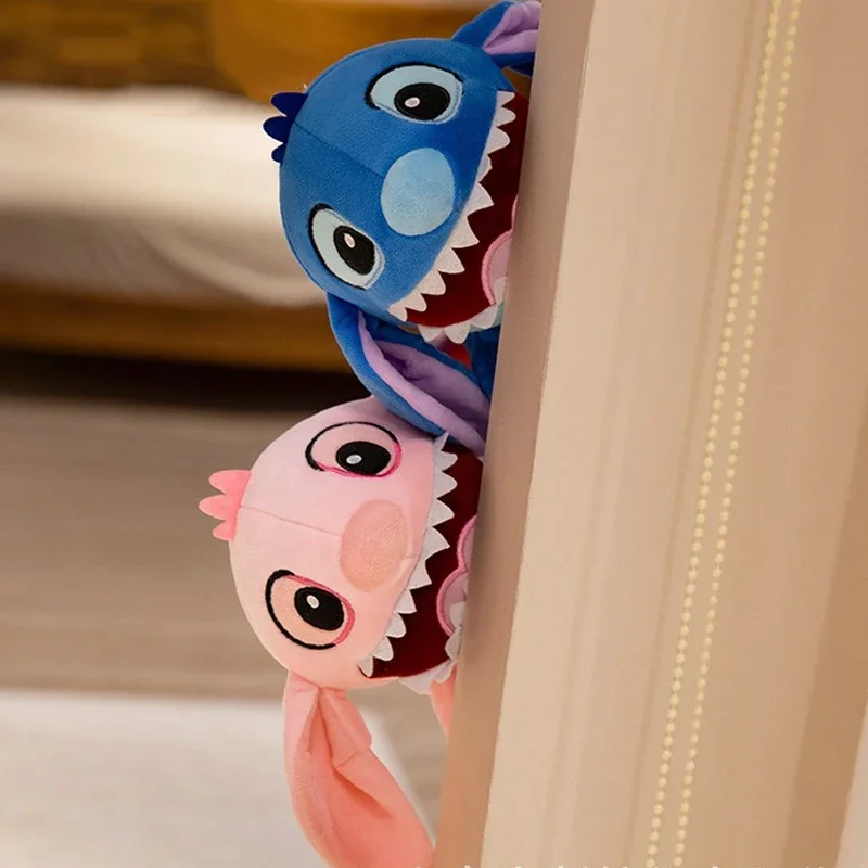 Disney Lilo และ Stitch Plush ของเล่น 25 ซม.หุ่นมือการ์ตูนอะนิเมะตุ๊กตา Kawaii Soft Stich ตุ๊กตา Plushie เด็กวันเกิด Xmas ของขวัญ