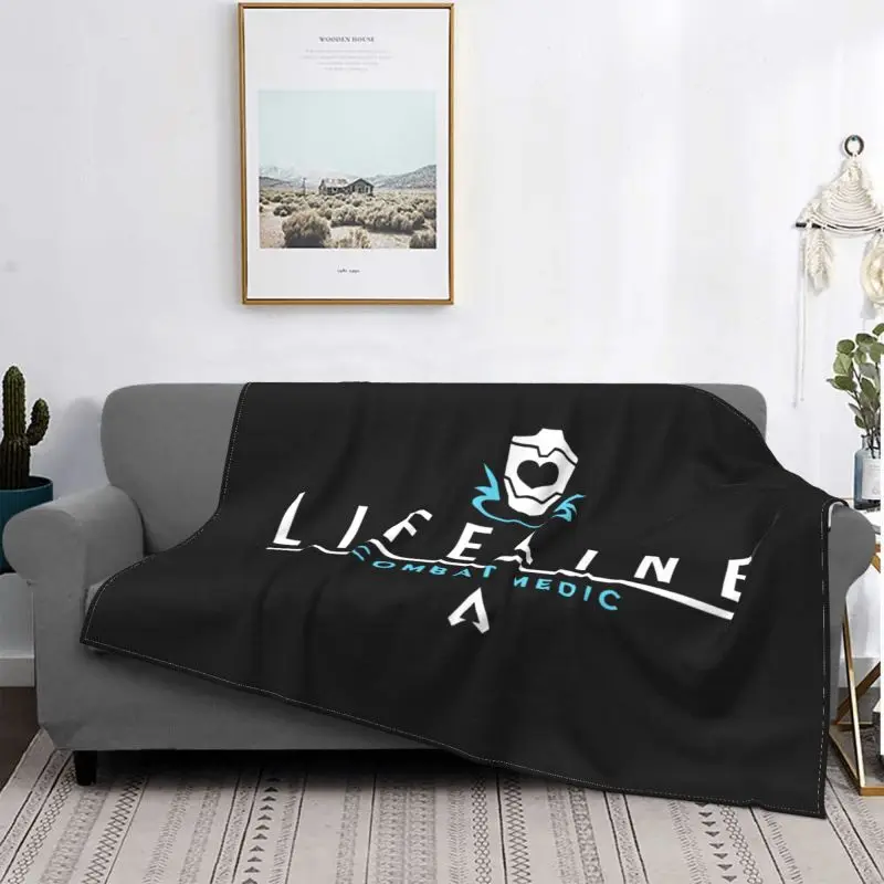 Lifeline Combat Medic Apex Legends Blanket Plush Bedding Breathable Bedding Supply Mechanical Wash