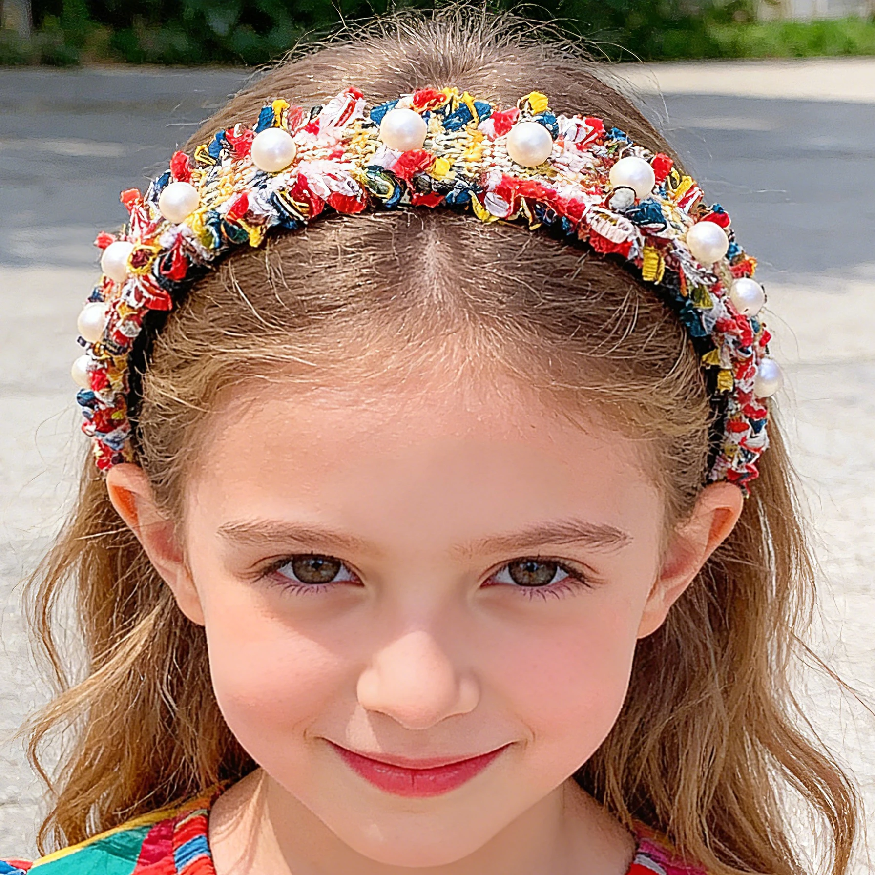 Kleurrijke parel haarband voor - Ethnic Fashion Accessories recensie en prijs