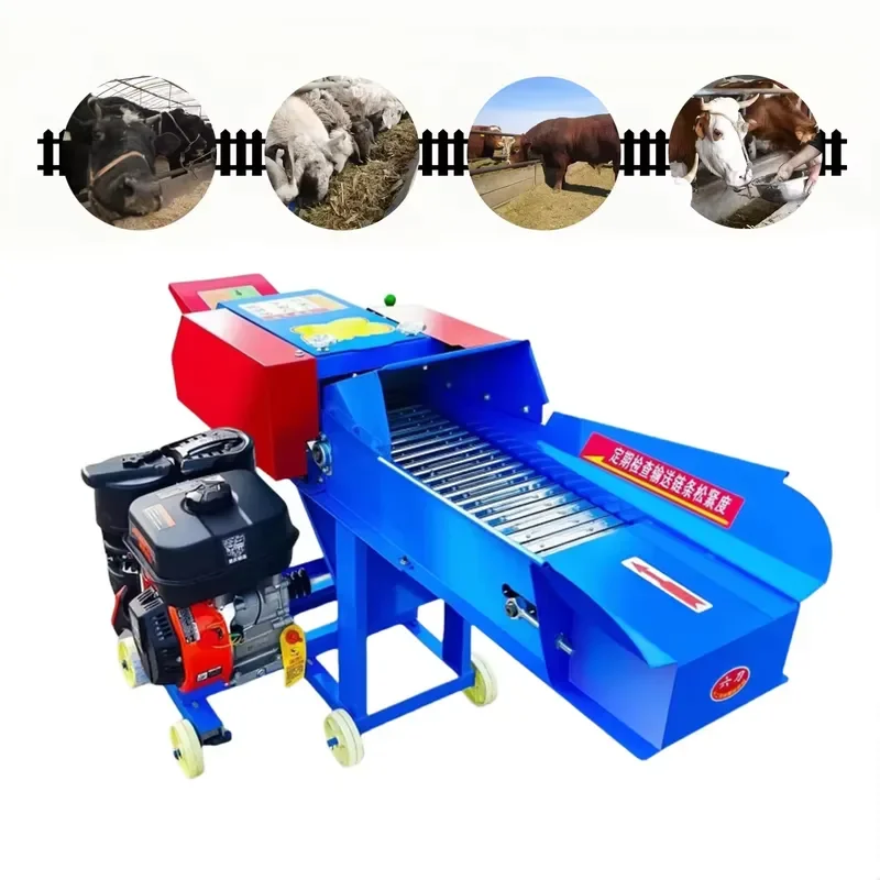 Electric Cow Sheep Animal Feed Food Rice Wheat Straw Forage Chopper Chaff Grass Corn Silage Cutting Making Machine 4