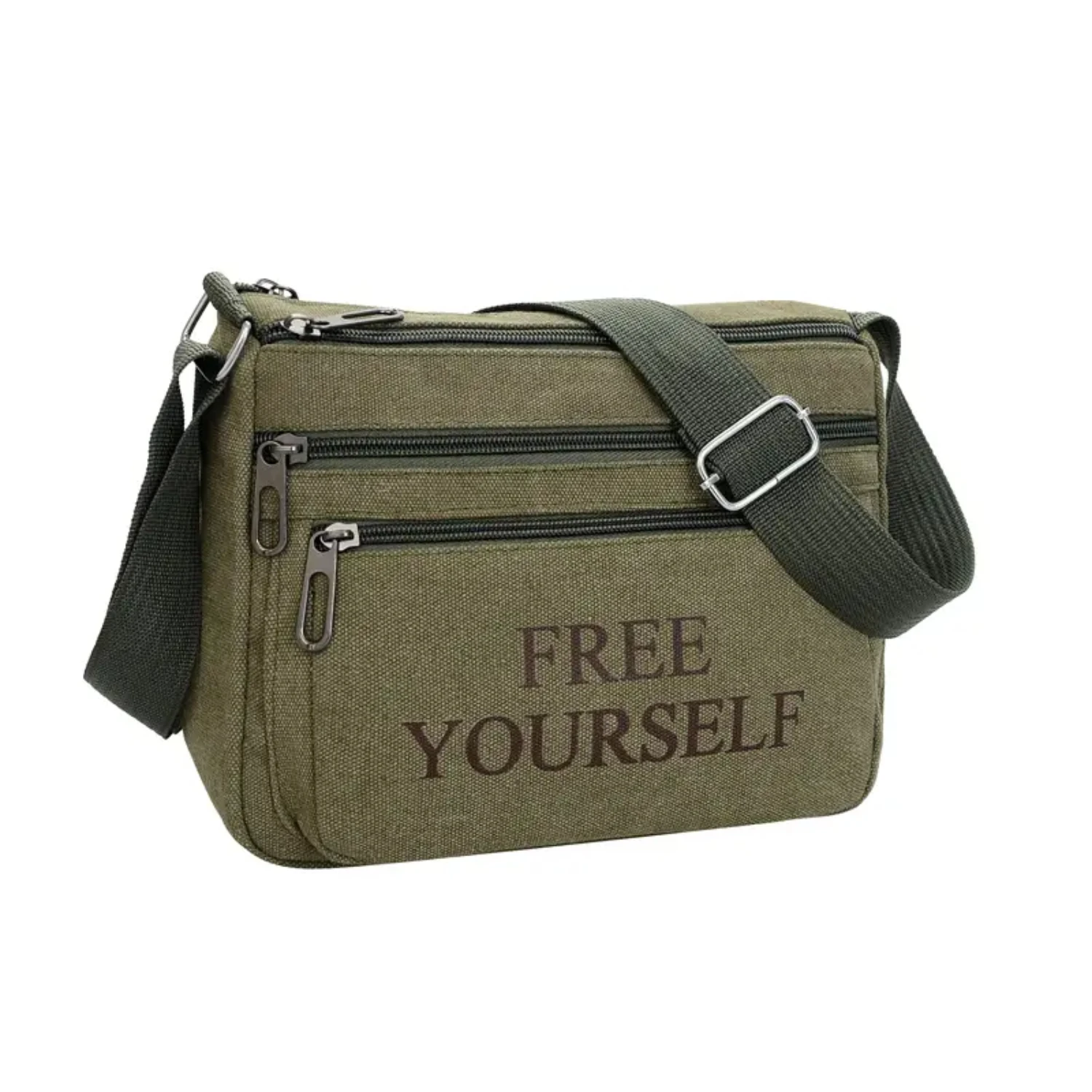 

Stylish Explosive Canvas Diagonal One-Shoulder Bag with Chic Design for Fashionable Women of All Ages