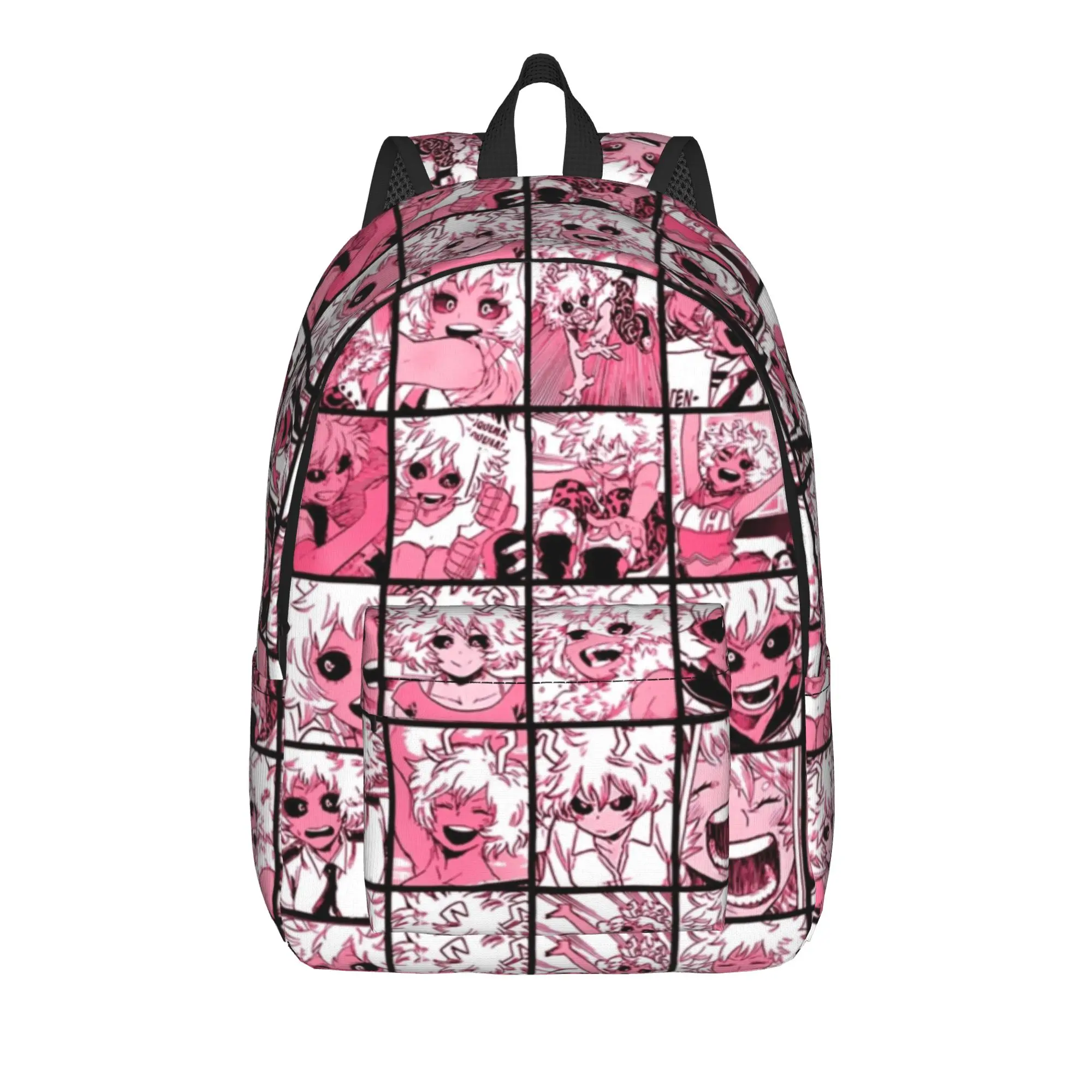 Boku No Collage Academy Anime Fashion Backpack Sports Student Work MHA Daypack for Men Women College Canvas Bags