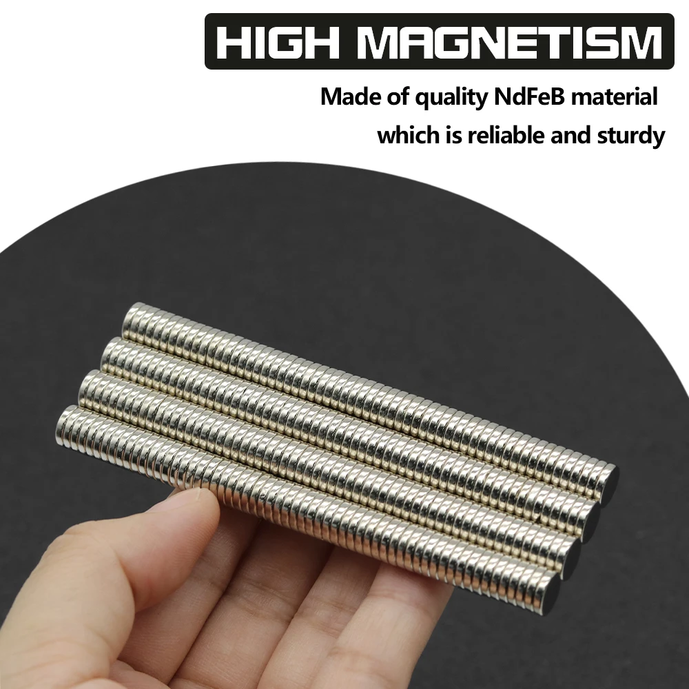 5~1000Pcs 8mm x 2mm N35 NdFeB Round Magnet Super Powerful Neodymium Magnets  Strong Permanent Magnetic imanes Disc 8x2