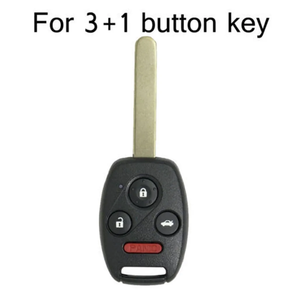 Key Case Shell for Honda Vehicles Compatible with For Civic CR V Insight and For Pilot (2006 2013) Without Electronics