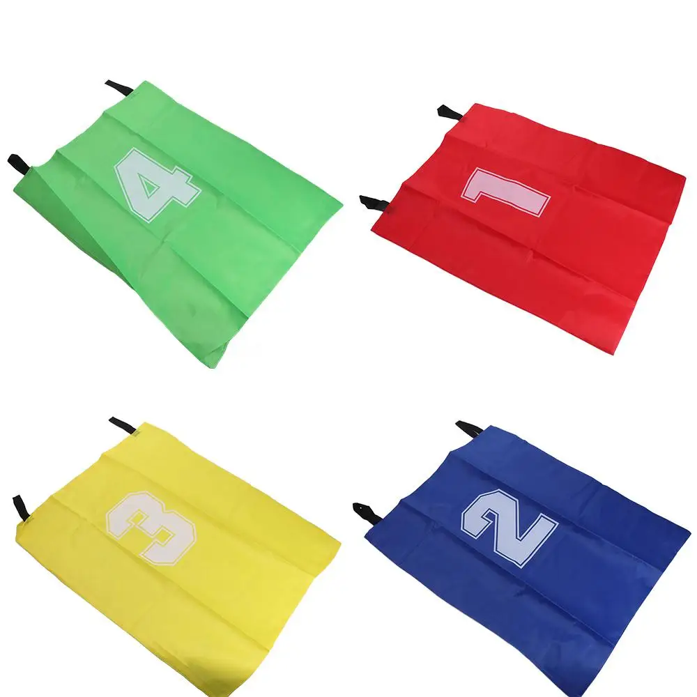 4pcs Colorful Kids Jumping Bags Easy To Carry Foldable Kangaroo Jumping Bag Lightweight Dacron Outdoor Sports Props