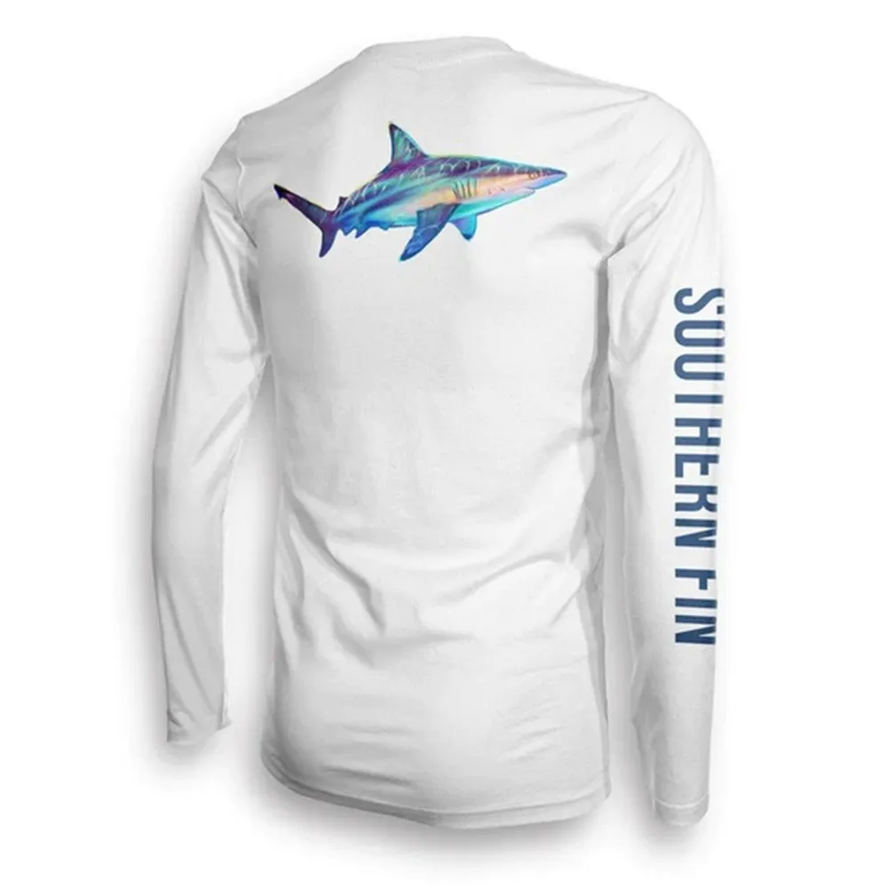 SOUTHERN FIN Fishing Shirt UPF Sun Protection Breathable Long Sleeve Shirt Breathable Quick Dry Anti-UV Outdoor Fishing Jersey - Image 3