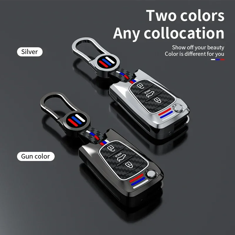 

Car Key Case For Kia Sportage Rio 3 Soul Optima Ceed Pro K5 K2 Pride For Hyundai i20 i30 ix20 ix35 Elantra Accent Shell Cover