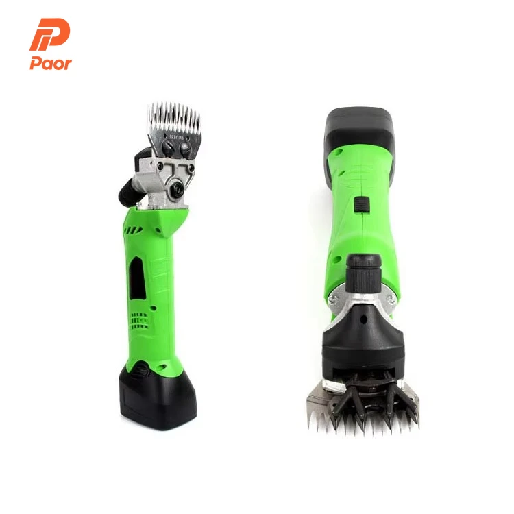 Durable Wireless Sheep Wool Shears Professional Machines Goat Cow Livestock Shearing Tools Electric Cordless Wool Clipper