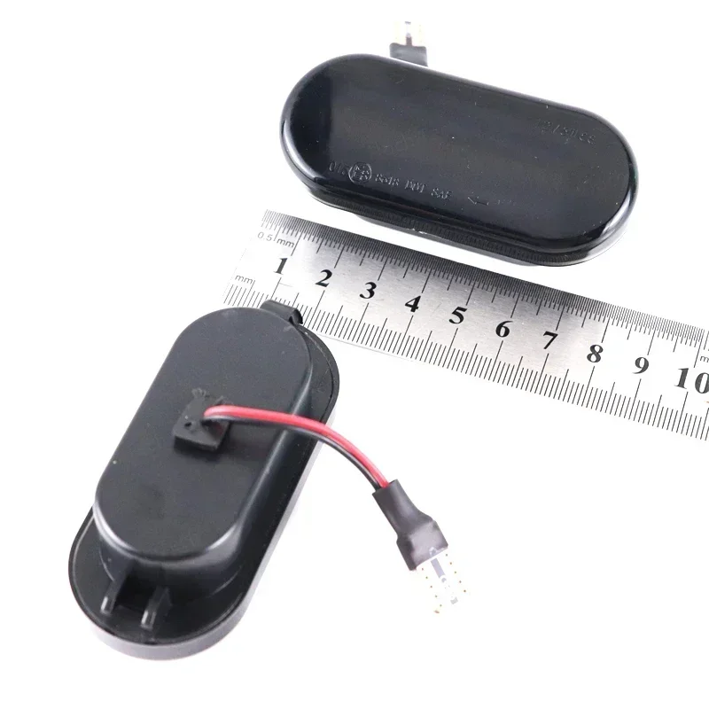 Clignotants LED dynamiques, feu de position latéral, lampe pour rol'offre Ibiza 6L Cordoba 1870 Valentine MK1 MK2 Octavia, 2 pièces
