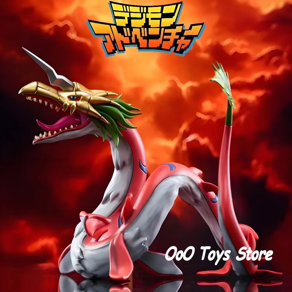 17.5cm/6.89in Anime Digimon Adventure Figure Mega Seadramon Action Figures Pvc Statue Collection Model Toys Gifts view 2