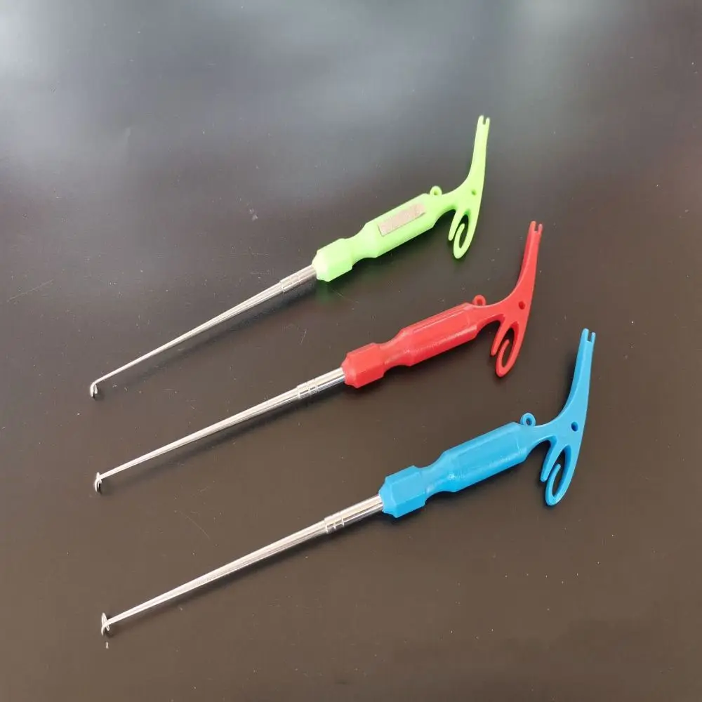 Tool Remover Quick Knot Fishing Knotter Fishing Extractor Fishihing Hook Remover Fly Nail Knot Tying Tools Security Extractor