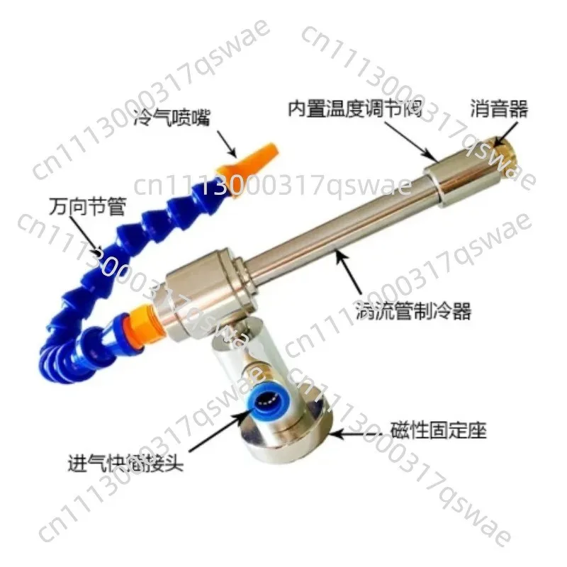 Vortex Tube Cooler Large Medium And Small Full Flow Specification Vortex Cooling Tube