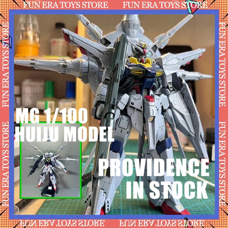 

In Stock HUIJU MG 1/100 SEED Providence Regular Version Mech Assembly Model Kit Action Figures Robot Plastic Model Kits Toy Gift