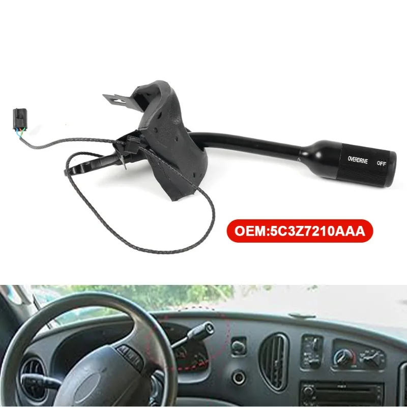 For Ford F250-F550 Overdrive Automatic Transmission Transmission Lever with Connector 5C3Z-7210-AAA