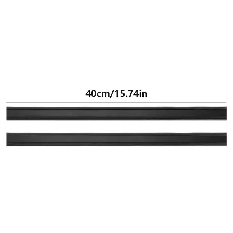 Car Side Window Wiper Strip Weather-Resistant Rubber Side Window Wiper Strip Tightly Fit Wiper Squeegee Multifunctional Window