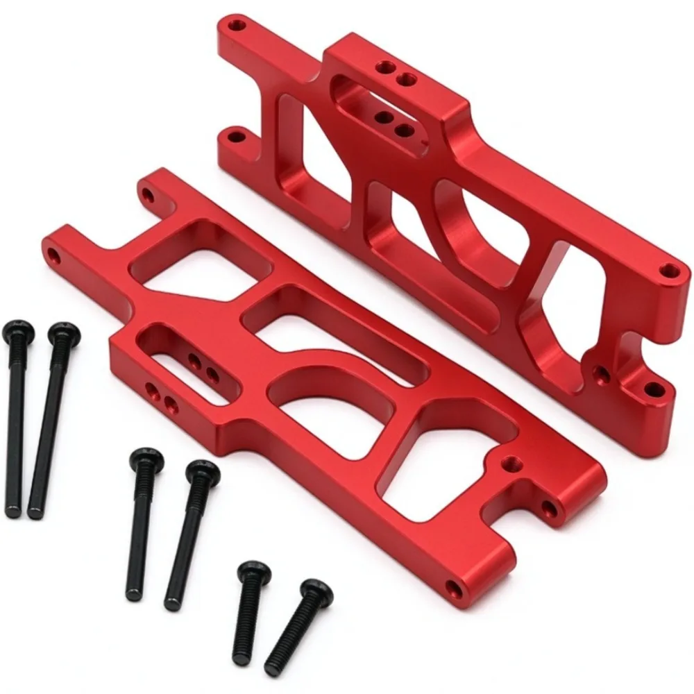 High Strength Aluminum Alloy Replacement Accessories Rear Lower Suspension Arm For WLtoys 1/10 104016 14009 1/12 12409 RC Car