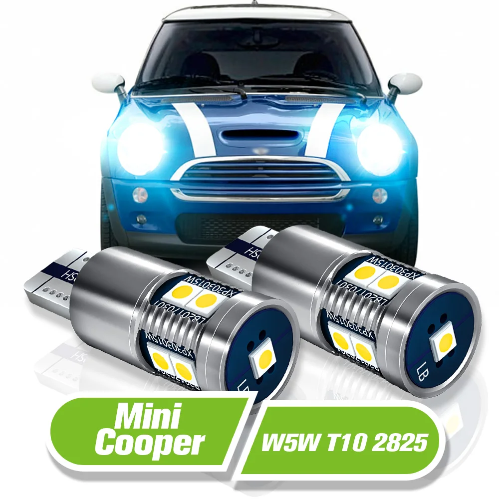 

For Mini Cooper R50 R53 F55 F56 R56 F54 R55 F57 R52 R57 R60 R58 R61 R59 LED Parking Light W5W T10 2x Clearance Lamp Accessories