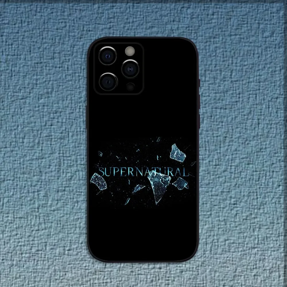 Dean Winchester S-Supernaturals Phone Case For iPhone 16,15,14,13,12,11,Pro,X,XS,Max,XR,Plus,Mini Soft Black Cover