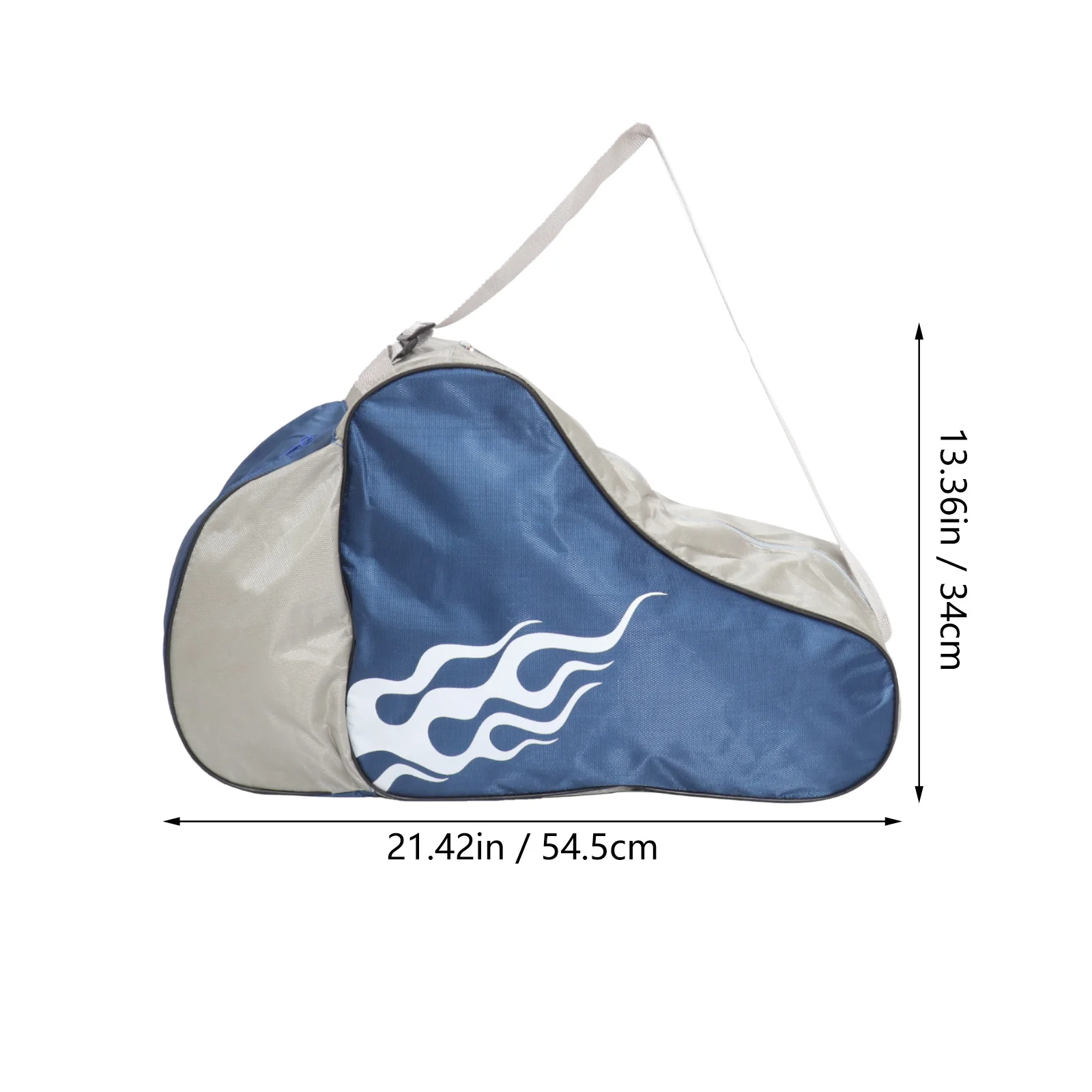 Roller Skates Backpack Ice Skate Carry Pouch Strong Handle Waterproof Material Easy Gear Organizer for Rink Park