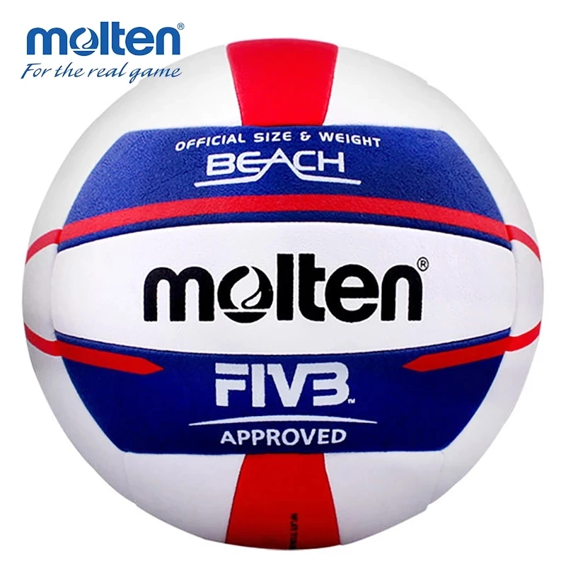 Original Molten V5B5000 Beach Volleyball Ball Professional Official Size 5 Volleyball For Adult Indoor/ Outdoor Match Training