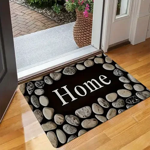 Welcome Home Door Mat Porch Living Room Entrance Decorative 