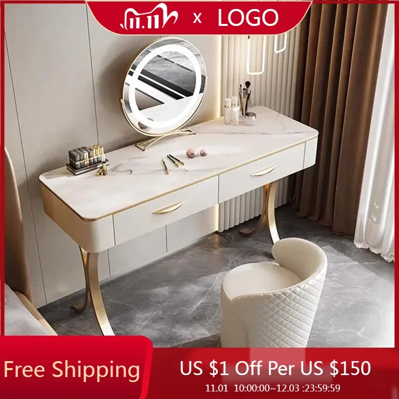 

Storage Cheap Vanity Table White Mini Makeup Nordic Dressing Table Desk Mobile Penteadeiras De Maquiagem Room Furniture