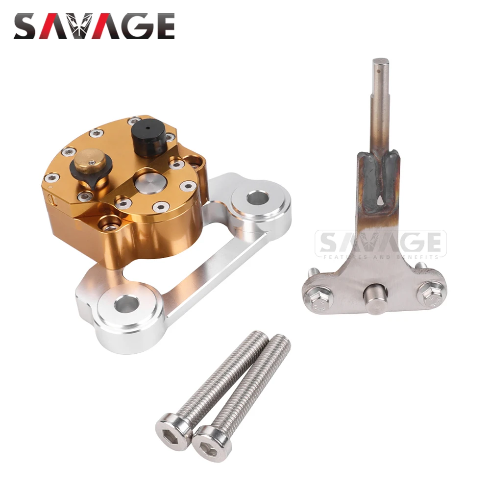 Steering Damper Stabilizer For Husqvarna 701 Enduro Supermoto GasGas ES SM 700 Motorcycle Reverse Safety Handlebar Riser Clamp