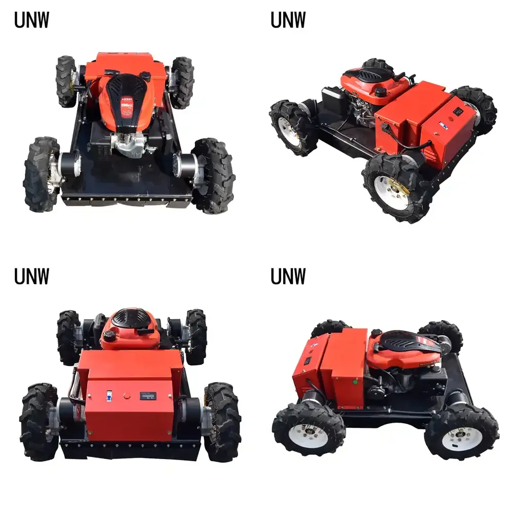 

Lawn Mower Self-propelled Lawn Mower for Garden Four-drive Wheeled Remote Control Lawn Mower for Sale