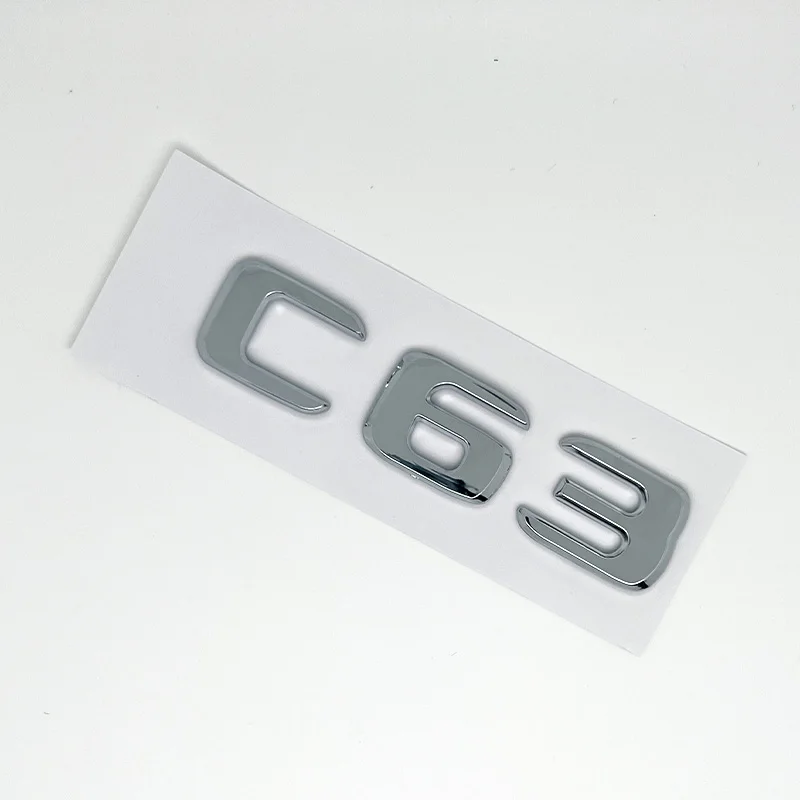ABS Plastic C200 C200L C230 C250 Trunk Rear Logo Badge Emblem Sticker For Mercedes Benz C Class W201 W202 W203 W204 W205 view 3