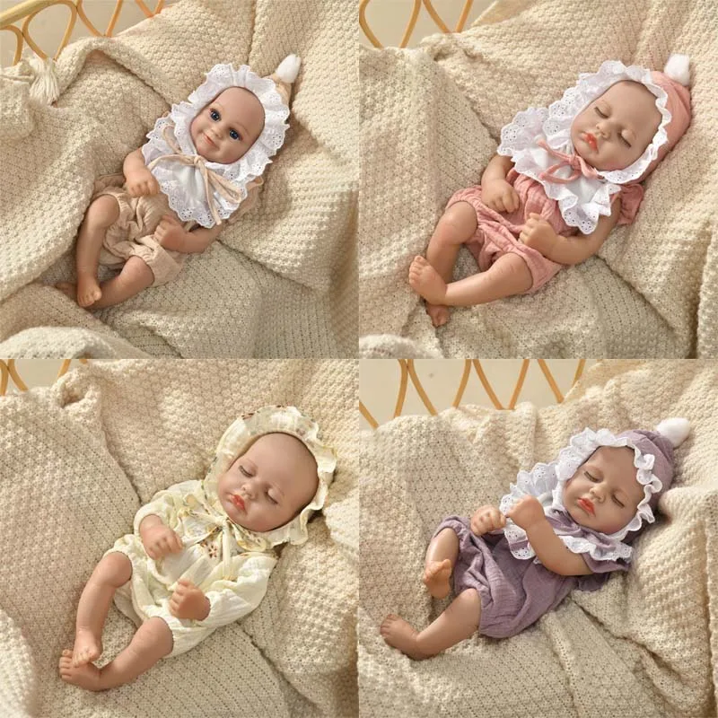 

15-дюймовая реалистичная кукла Reborn для новорожденных, мягкая виниловая кукла всего тела для 40 см, реалистичная кукла Bebe Reborn, игрушки для девочек, набор игрушек