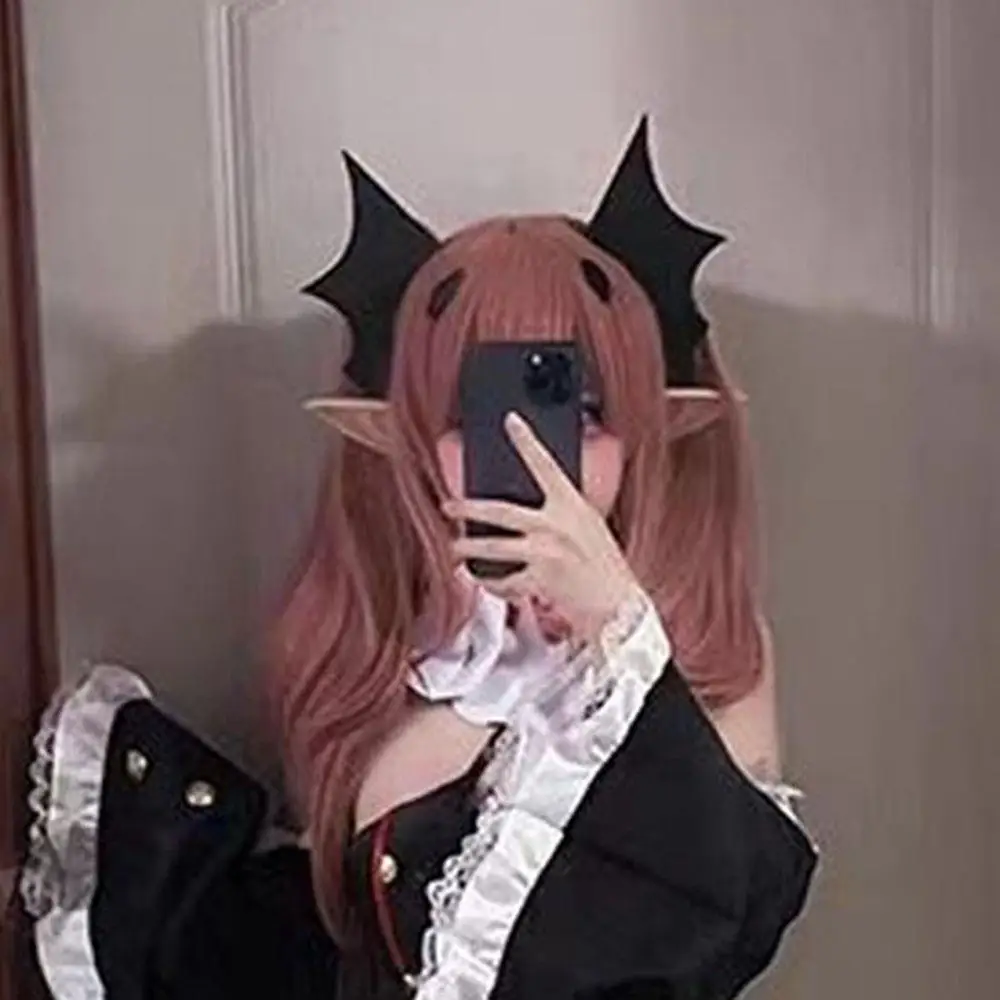 

Горячая мультяшная заколка для волос с крыльями маленького дьявола, головной убор летучей мыши, черные крылья, боковые заколки для волос, креативный косплей, вечеринка на Хэллоуин, реквизит, зажим