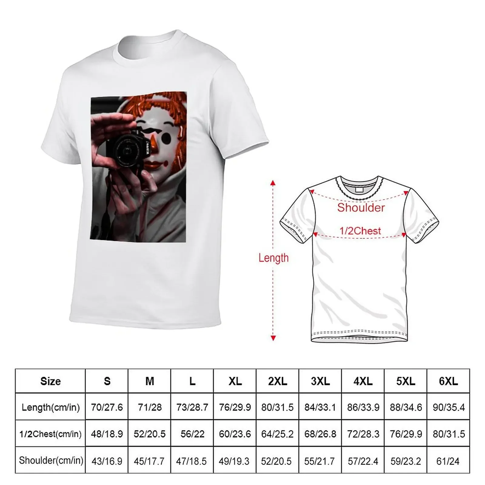 Self-Portrait (Spooky Version) T-Shirt street wear rapper graphic tees black t shirts for men