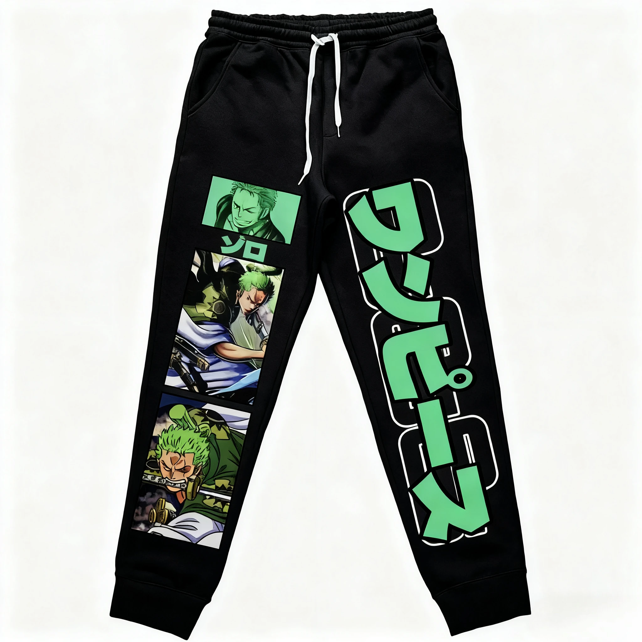 

One Piece Zoro Anime Sweatpants Men Women Casual Sports Pants Streetwear Cotton Jogger Trousers Hip Hop Trendy Spring Autumn Y2k