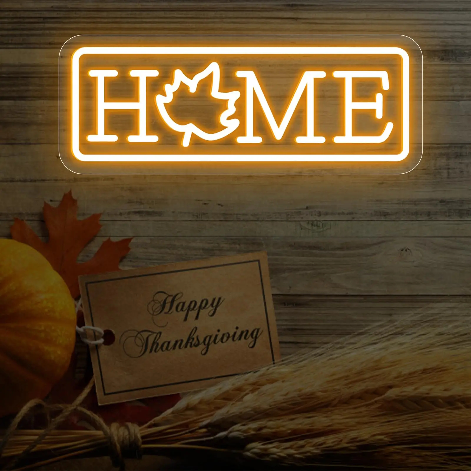 ホームリーフ-ネオンサイン-秋-こんにちは-秋-感謝祭-パーティー-デコレーション-usb-調光スイッチ-感謝祭-クリスマス-結婚式-誕生日パーティー