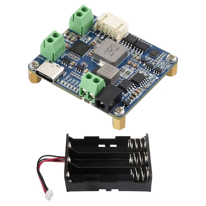 FYBL-USB Solar Charge Controller Solar Power Manager Module(D), Supports 6V-24V Solar Panels And Type-C Power Adapters