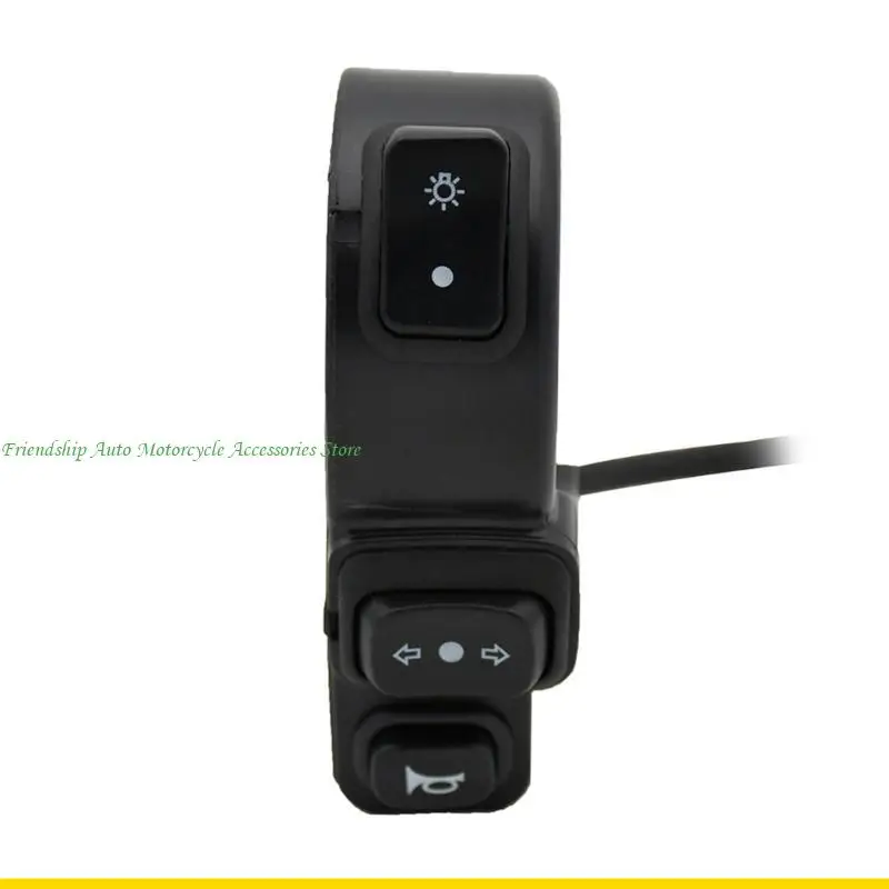 

SZCH Motorcycle Head Light Turn Switch Motorcycle Headlights Horn Turn ON/Off Control