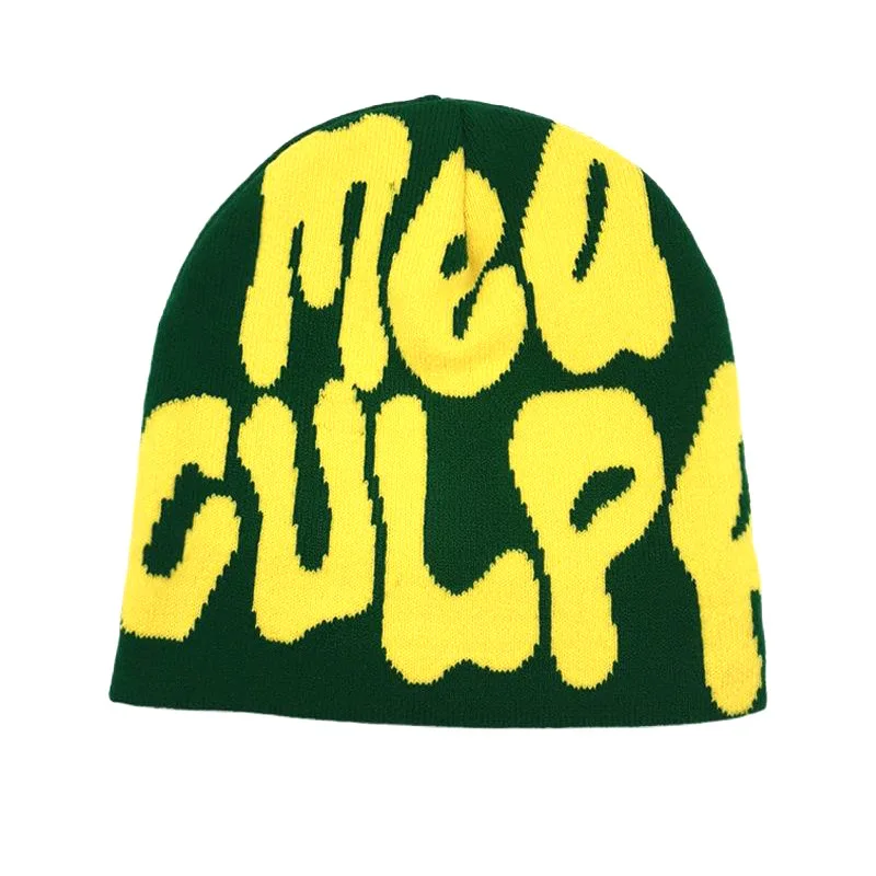 Men Women Knitting Cap Paragraph Quality Beanie Cap Warm Fashion Hundred Take Ins New Net Red Design Sense Niche Cold Cap