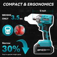 Seesii 800Nm Cordless Impact Wrench 1/2\