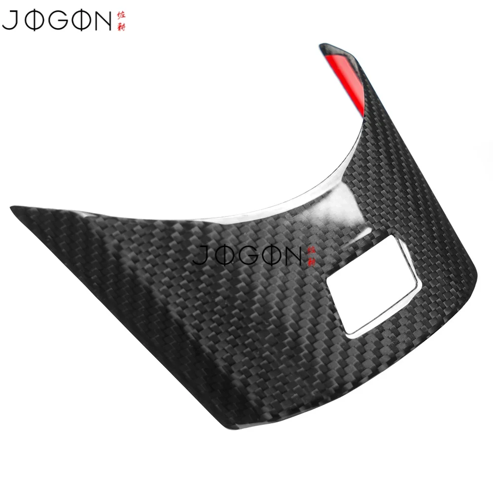 For Toyota GR Yaris 2025 2026 Real Carbon Fiber Car Interior Steering Wheel Button Strip & Lower Panel Cover Trim Accessories view 3
