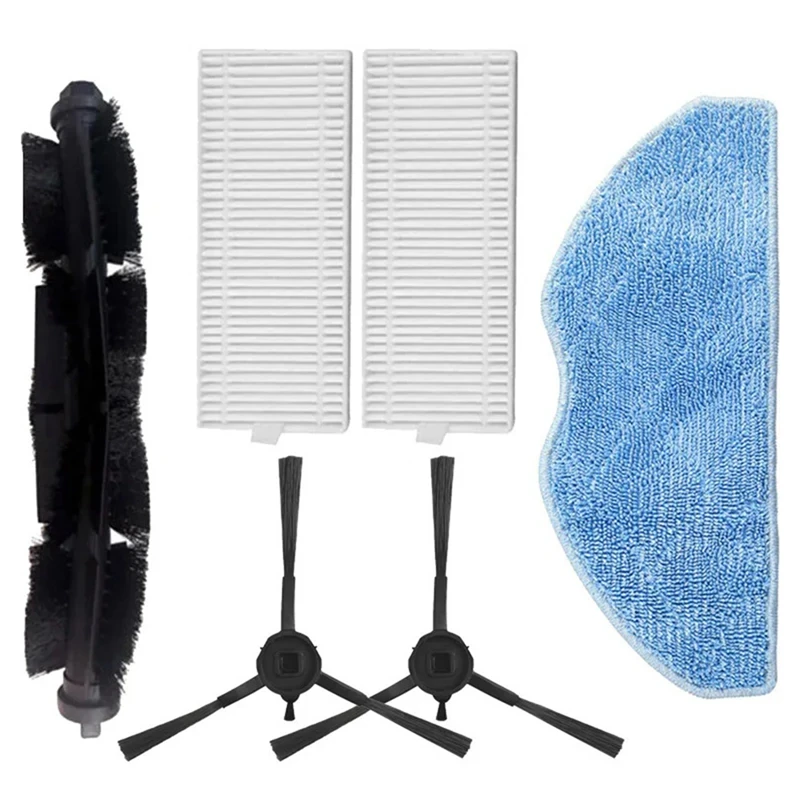 Para tefal rowenta X-PLORER série 75s rr8577wh robô aspirador de pó escova lateral principal filtro hepa mop pano acessórios