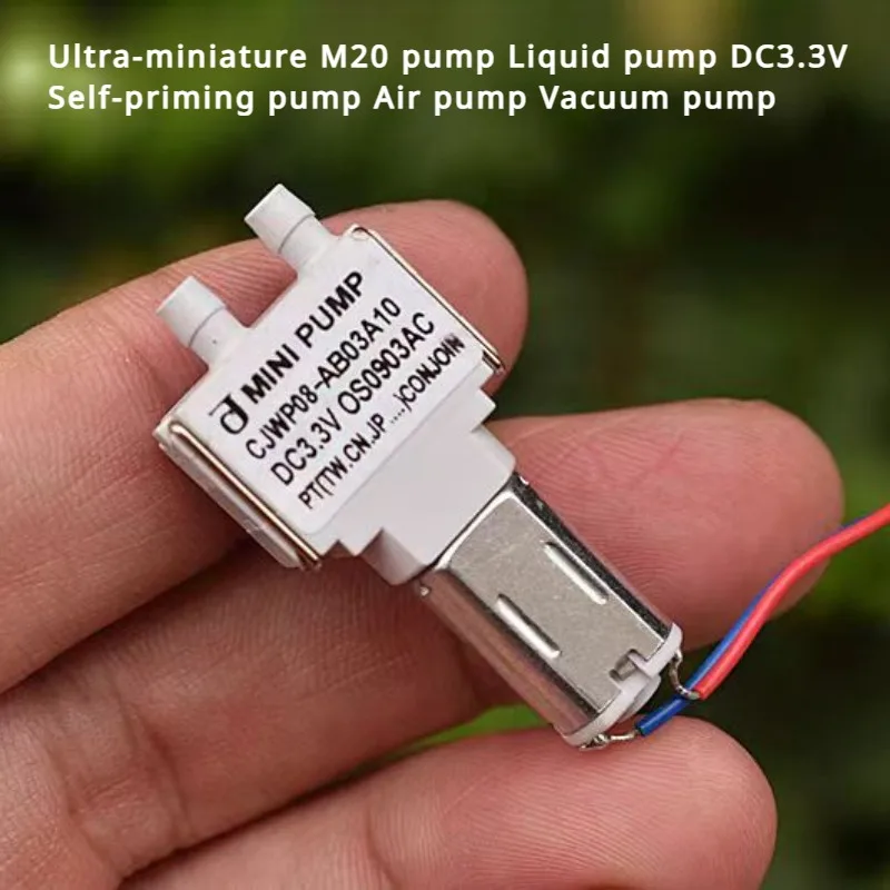 Mini CJWP08 DC 3V 3.3V 3.7V Vacuum Pump Self-priming Suction Water Pump Diaphragm Pump