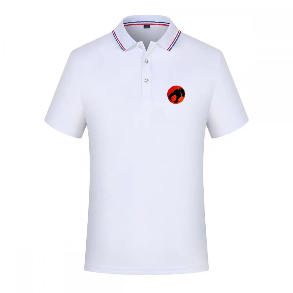 2026 New Men's Slim Fit Polo Shirt with Bull Graphic Print, Ribbed Collar Striped Trim, Casual & Sports  T-Shirt